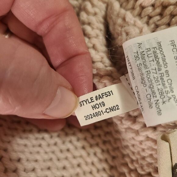 Madewell Brookdale Fair Isle Turtleneck Sweater Avalon Pink XS - Picture 11 of 14